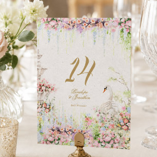 Französisches Schloss Blumen Hochzeit 5 X 7 Tischn
