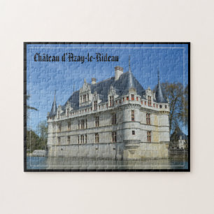 Französisches Schloss - Château d’Azay-le-Ride Puzzle