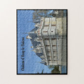 Französisches Schloss - Schloss Azay-le-Rideau Puzzle (Vertikal)