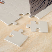 Französisches Schokolade Party Steinlen Art Puzzle (Seite)