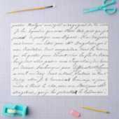 Französisches Script Vintag Letter Curwriting Seidenpapier (Basteln)