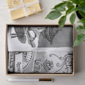 Französisches Seidenpapier oder Decoupage-Papier (Geschenk)