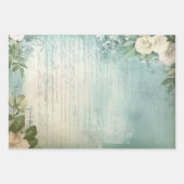 Französisches Shabby Chic-Muster Geschenkpapier Set (Vorderseite 3)