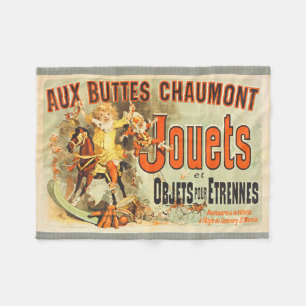 Französisches Spielzeug Joets Friends Poster Fleecedecke