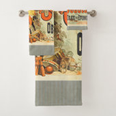 Französisches Spielzeug Joets Friends Vintage Post Badhandtuch Set (Insitu)