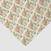 Französisches Thema Vintag Paris Tissue Paper Seidenpapier (Ausschnitt)