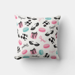 Französisches themenorientiertes Kissen