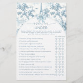 Französisches Toile über oder unter Brautparty (Vorderseite)