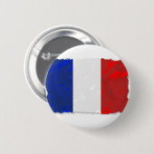 Französisches Tricolor Button (Vorne & Hinten)