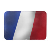 FRANZÖSISCHES TRICOLOR FLAG BLAUE WHUE RED RING BADEMATTE (Vorderseite)