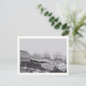 Französisches Viertel 1865 Postkarte (Stehend Vorderseite)