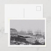 Französisches Viertel 1865 Postkarte (Vorne/Hinten)