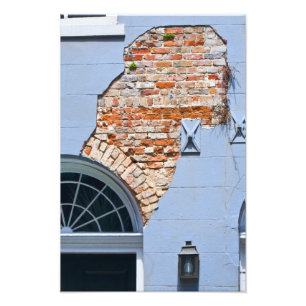 französisches Viertel-Fassade Fotodruck
