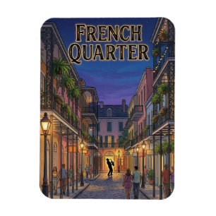 Französisches Viertel Magnet