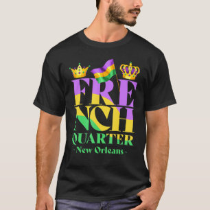Französisches Viertel New Orleans Louisiana Vintag T-Shirt