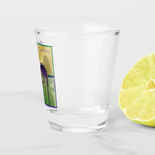 französisches Viertel Schnapsglas (Rechts)