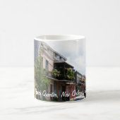 Französisches Viertel-Straßen-Ansicht New Orleans Tasse (Mittel)