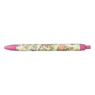 Französisches Vintage-Pen in Rosa aus dem Pariser Kugelschreiber