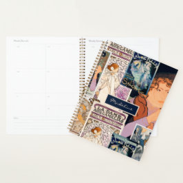 Französisches Vintage Poster Kunstgalerie Personal Planer