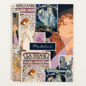 Französisches Vintage Poster Kunstgalerie Personal Planer (Vorderseite)