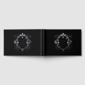 Französisches Vintages Blumenbuch Gästebuch (Voll)