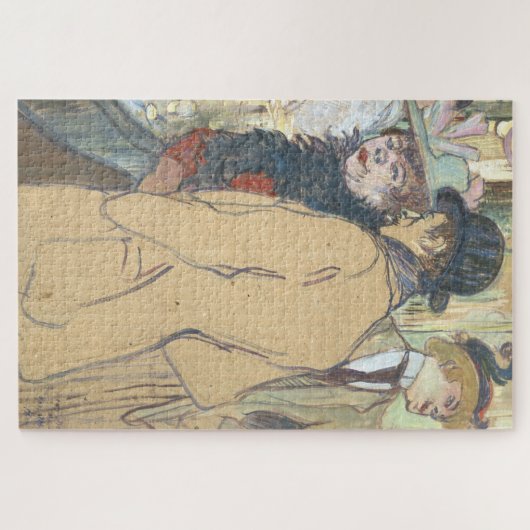 Französisches Vintages Puzzle (Horizontal)