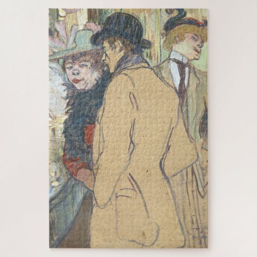 Französisches Vintages Puzzle (Vertikal)