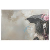 Französisches Vintages Standardpoodle Stoff (Fat Quarter (45,7 x 55,9 cm))