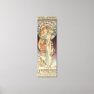 Französisches Vintages Theaterposter Leinwanddruck