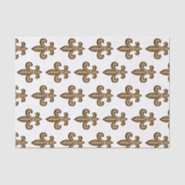 Französisches Wappen für Goldene Lilie Seidenpapier