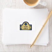 Französisches Zeichen, Text bearbeiten, Anschrift Adressaufkleber (Insitu)