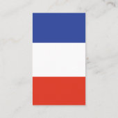 Französischlehrer, Tutor, Übersetzer, Niedliche Ti Visitenkarte (Rückseite)