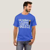 Frappé in Griechenland T-Shirt (Vorne ganz)