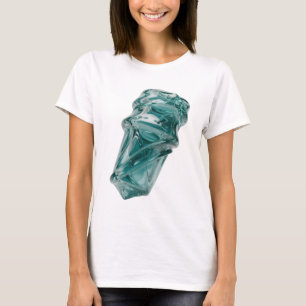 Frappierende Silberne ABSTRACT KUNST Moderne Gesta T-Shirt