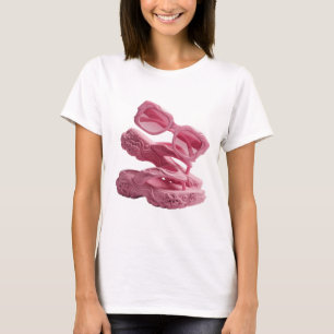 Frappierendes Silber ABSTRACT ART Künstlerisches M T-Shirt