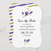 Frarant Freesia Petals | SAVE THE DATE (Vorne/Hinten)