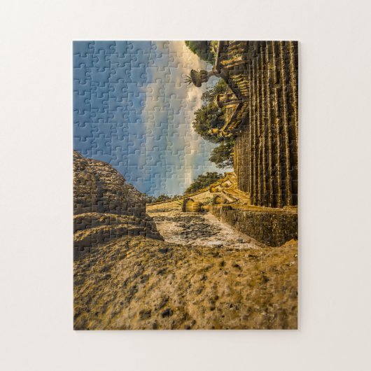 Frascati Treppen Rom. Puzzle (Vertikal)