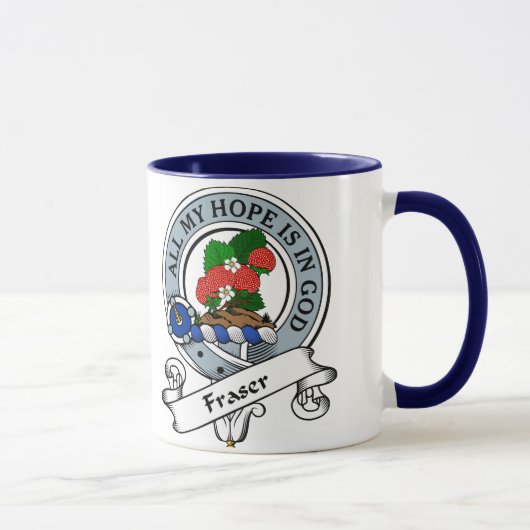 Fraser Clan-Abzeichen Tasse (Rechts)