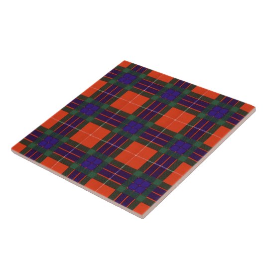 Fraser Clan karierter schottischer Tartan Fliese (Seite)