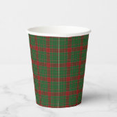 Fraser Clan Scottish Kariert Pattern Paper Cups Pappbecher (Rechts)