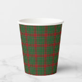 Fraser Clan Scottish Kariert Pattern Paper Cups Pappbecher (Vorderseite)