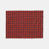 Fraser Clan Tartan Fleecedecke (Vorderseite (Horizontal))