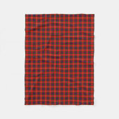 Fraser Clan Tartan Fleecedecke (Vorderseite)