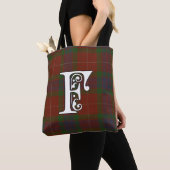 Fraser Clan Tartan Monogram Tasche (Von Nahem)