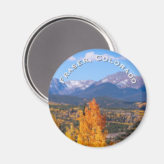 Fraser, Colorado Magnet (Vorderseite/Rückseite)
