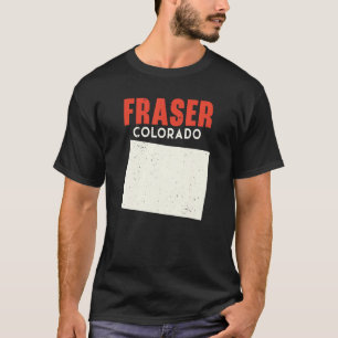 Fraser Colorado USA Staat America Travel Coloradoa T-Shirt
