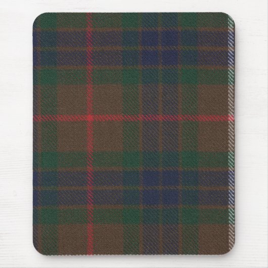 Fraser, der modernen Tartan Mousepad jagt (Vorne)