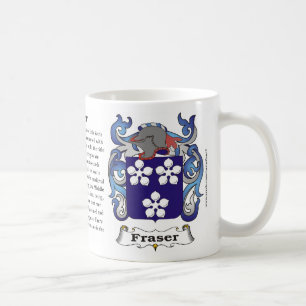 Fraser Familien-Wappen Tasse