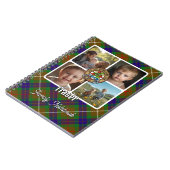 Fraser Familienfoto-Collage Notizblock (Linke Seite)