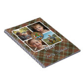 Fraser Familienfoto-Collage Notizblock (Rechte Seite)